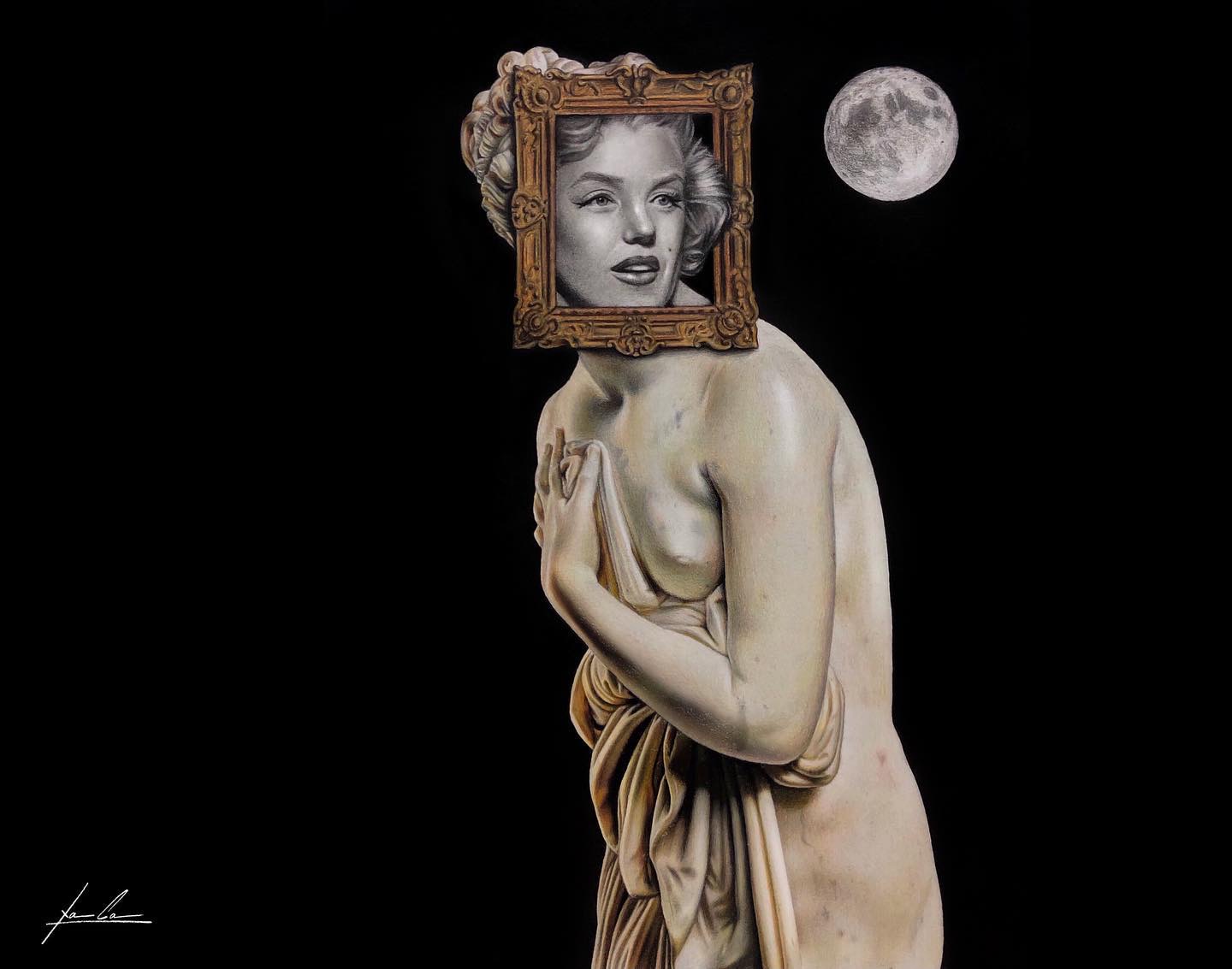 La venus “Itálica”, obra original de Xavier Cáceres